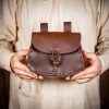 Medieval Handcrafted Genuine Leather Belt Bag