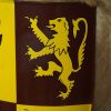 Decorative Welsh Shield with Lion Rampant Print Owain Glyndwr Coat of Arms