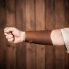 Handcrafted Medieval Archer's Genuine Leather Bracers