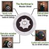 The Northman's Handcrafted Wooden Decorative Warrior Shield