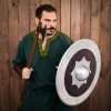 The Northman's Handcrafted Wooden Decorative Warrior Shield