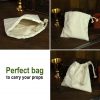 Medieval Drawstring Pouch Handmade from Canvas Cotton