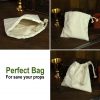 Medieval Drawstring Pouch Handmade from Canvas Cotton