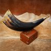 Viking Blowing Horn with Solid Brass Mouthpiece