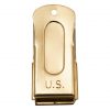 US Engraved World War II D Day Clicker Pure Brass and Steel Reenactment Gear