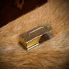 US Engraved World War II D Day Clicker Pure Brass and Steel Reenactment Gear