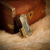 US Engraved World War II D Day Clicker Pure Brass and Steel Reenactment Gear