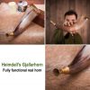 Medieval Viking Fully Functional Bigul Handcrafted Genuine Ox Horn