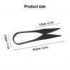 Medieval Hand Forged Iron Snip Scissors