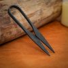 Medieval Hand Forged Iron Snip Scissors