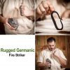 Rugged Germanic Fire Striker Functional Iron Camp Gear