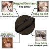 Rugged Germanic Fire Striker Functional Iron Camp Gear
