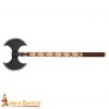 Viking Double Edged Axe with Carbon Steel Head