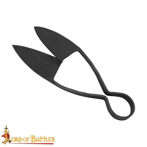 Early Medieval Hand Forged Iron Scissors Fully Functional Accessory
