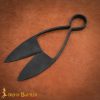 Early Medieval Hand Forged Iron Scissors Fully Functional Accessory