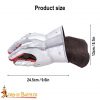 Medieval Fantasy Hourglass Gauntlets