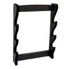 Three Tier Sword and Axe Stand Handcrafted Genuine Hardwood Sword / Axe Display Stand