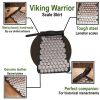 Viking Warrior Scale Skirt Genuine Leather and 20G Steel Scales