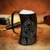 Medieval Viking Horn Tankard Beer Mug Handcrafted Genuine Ox Horn