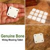 Viking Weaving Bone Tablets Functional Genuine Bone Accessory