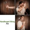 Viking Warrior Axe with Hand Forged Carbon Steel Head