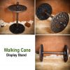 Walking Cane Display Stand Handcrafted from Genuine Hardwood