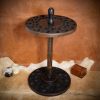 Walking Cane Display Stand Handcrafted from Genuine Hardwood