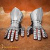 Late Medieval Cuirassier Gauntlets 18 gauge