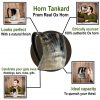 Medieval Viking Horn Tankard Beer Mug Handcrafted Genuine Ox Horn