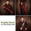 Late Medieval Sword with Red Scabbard Functional