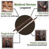 Medieval Type XI Oakeshott Typology Sword with Leather Scabbard