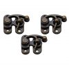 Antique Brass Small Hasp Latch Set of 3