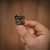 Antique Brass Small Hasp Latch Set of 3