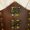 Antique Brass Large Hasp Latch Set of 3