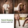 Roman Sword Hanging Genuine Leather Belt
