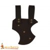 Medieval Leather Sword Frog with Adjustable Holder