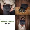 Medieval Handcrafted Genuine Leather Belt Bag