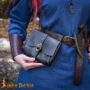 The Messenger's Medieval Genuine Leather Belt Pouch