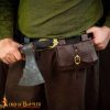 The Messenger's Medieval Genuine Leather Belt Pouch