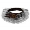 Round Ring Chainmail Gorget / Standard, Butted, ID 10 mm