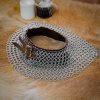 Round Ring Chainmail Gorget / Standard, Butted, ID 10 mm