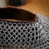 Round Ring Chainmail Gorget / Standard, Butted, ID 10 mm