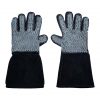 Handcrafted Genuine Suede Gloves with Butted Chainmail