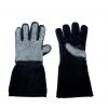 Handcrafted Genuine Suede Gloves with Butted Chainmail