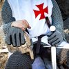 Handcrafted Genuine Suede Gloves with Butted Chainmail