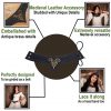 Medieval Leather Accessory with Antique Brass Mount