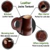 Raiding Pirate Leather Tankard Handcrafted from Genuine Leather