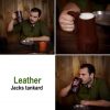 Raiding Pirate Leather Tankard Handcrafted from Genuine Leather