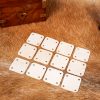 Viking Weaving Bone Tablets Functional Genuine Bone Accessory