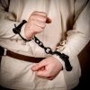 Medieval Shackles Handcuffs Fully Functional Hand Forged from Iron